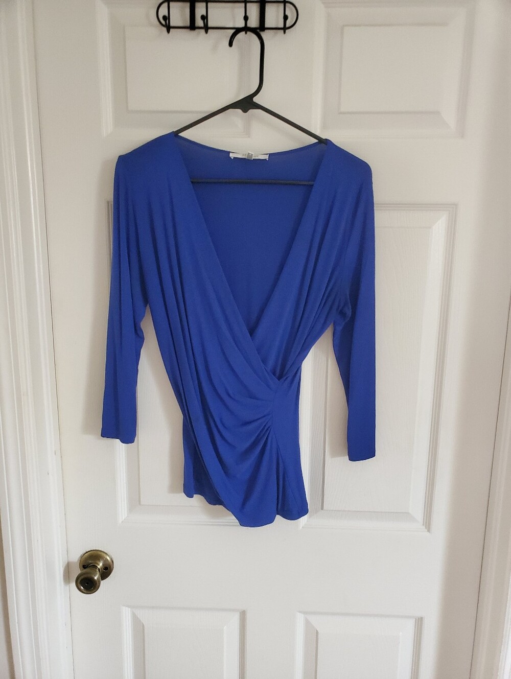 Max Mara Faux Wrap Top